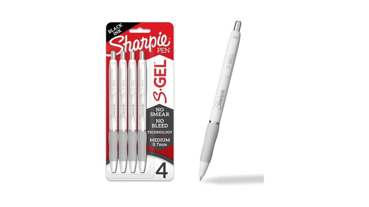 Amazon : Sharpie S-gel Gel Pens, Black Ink, Mediu