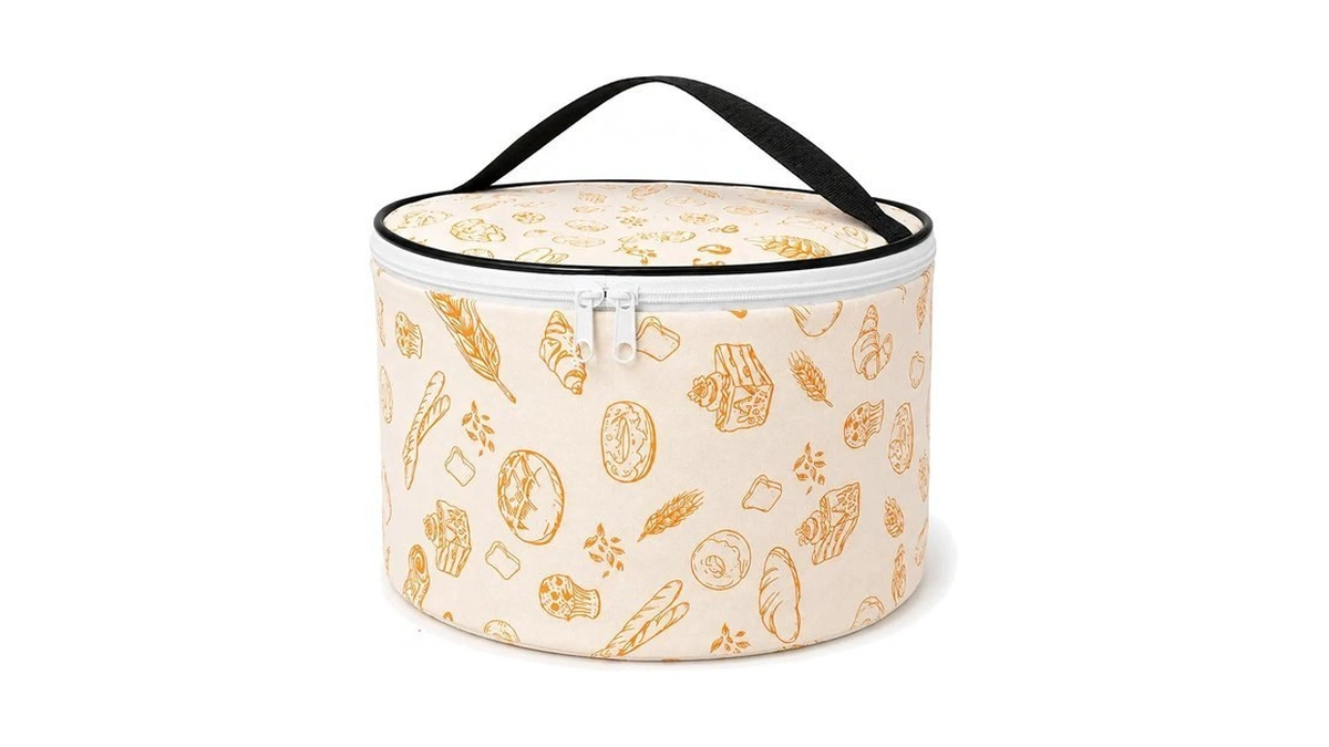 Beeswax Bread Bag For Sourdough, 6.8l Self-standing Bread Storage Bag
