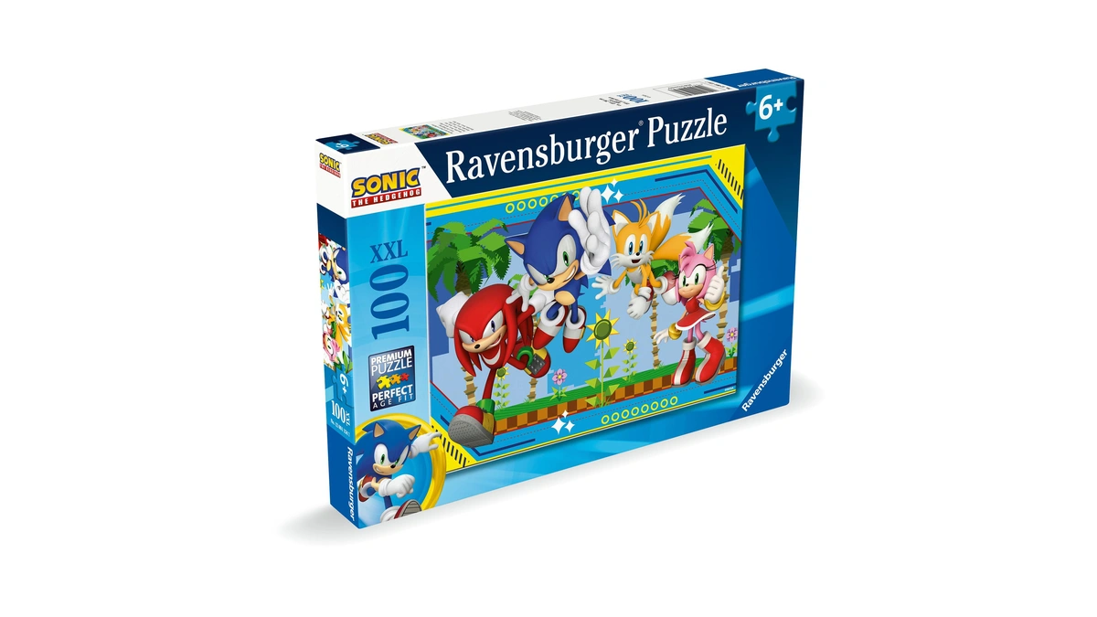 Ravensburger - Sonic The Hedgehog - 100 Piece Jigsaw Puzzle