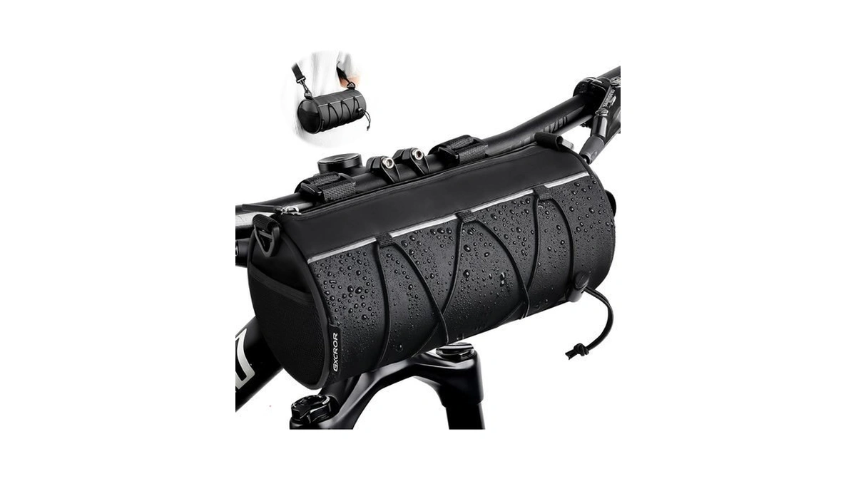 Gxcror Bike Handlebar Bag Waterproof 2.4l - Bicycle Front Bag