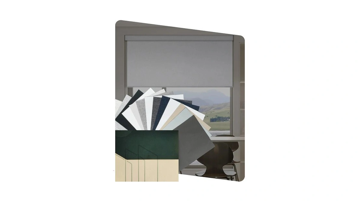 Yoolax Motorized Blinds With Remote, 100% Blackout Smart Blinds Custom