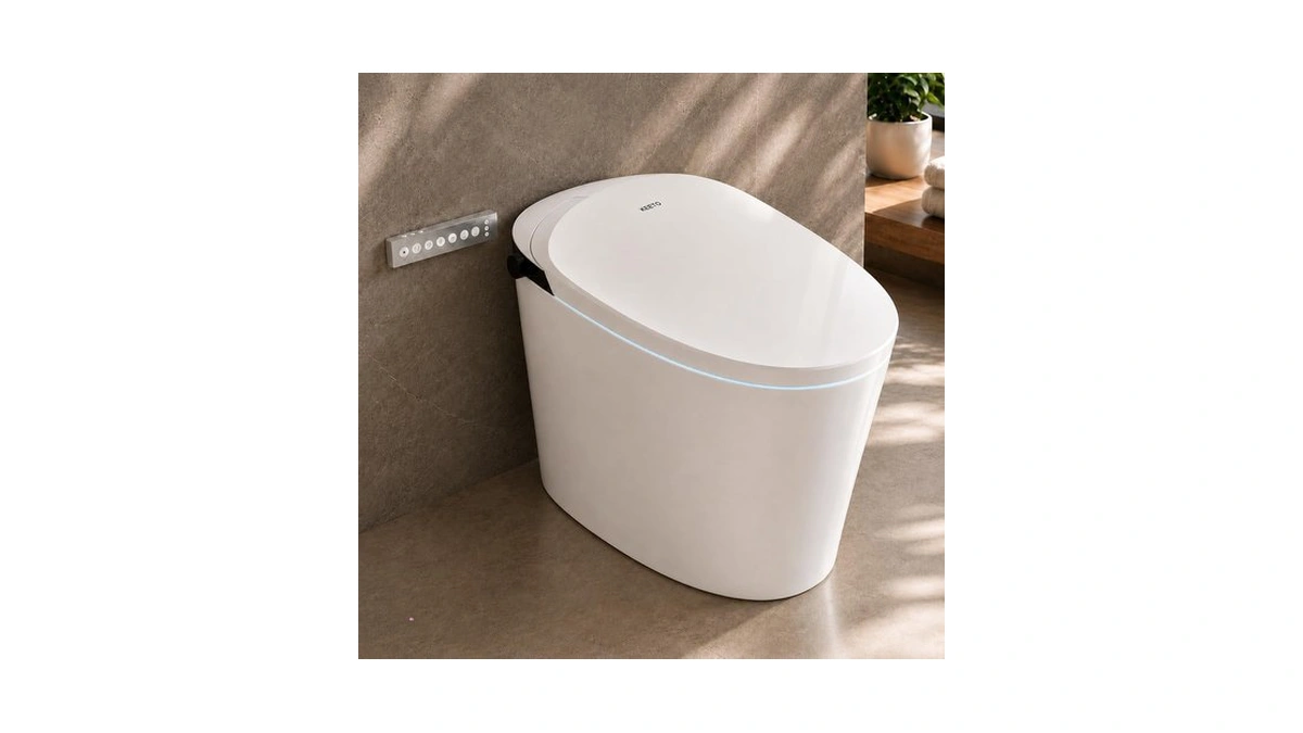 Bidet Toilet, Smart Toilet With Ada Chair Height, Elongated, Keeto