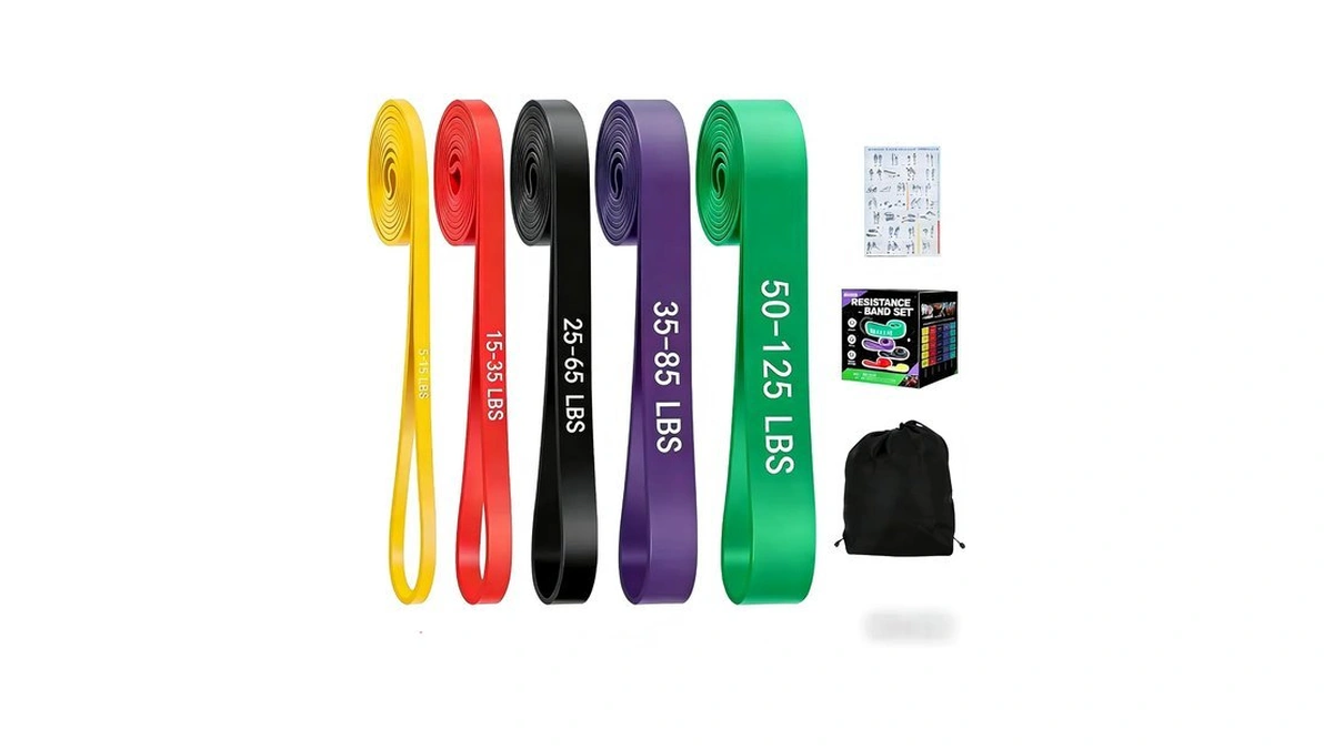 Pull Up Assistance Bands Set Of 5 - Resistance Bands
