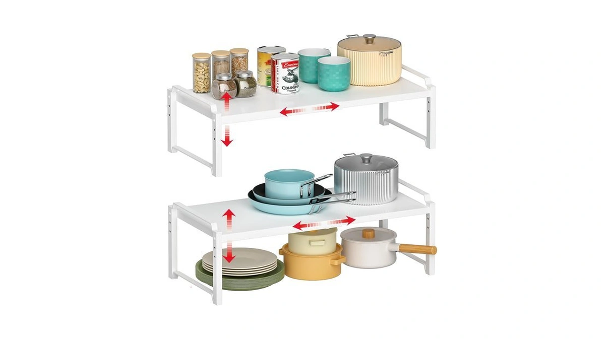 X-cosrack 12" Wide 100lbs Loading-bearing Heavy Duty Kitchen Storage Shelf,