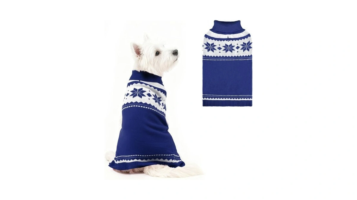 Mihachi Dog Sweater - Winter Coat Apparel Clothes With Colorful