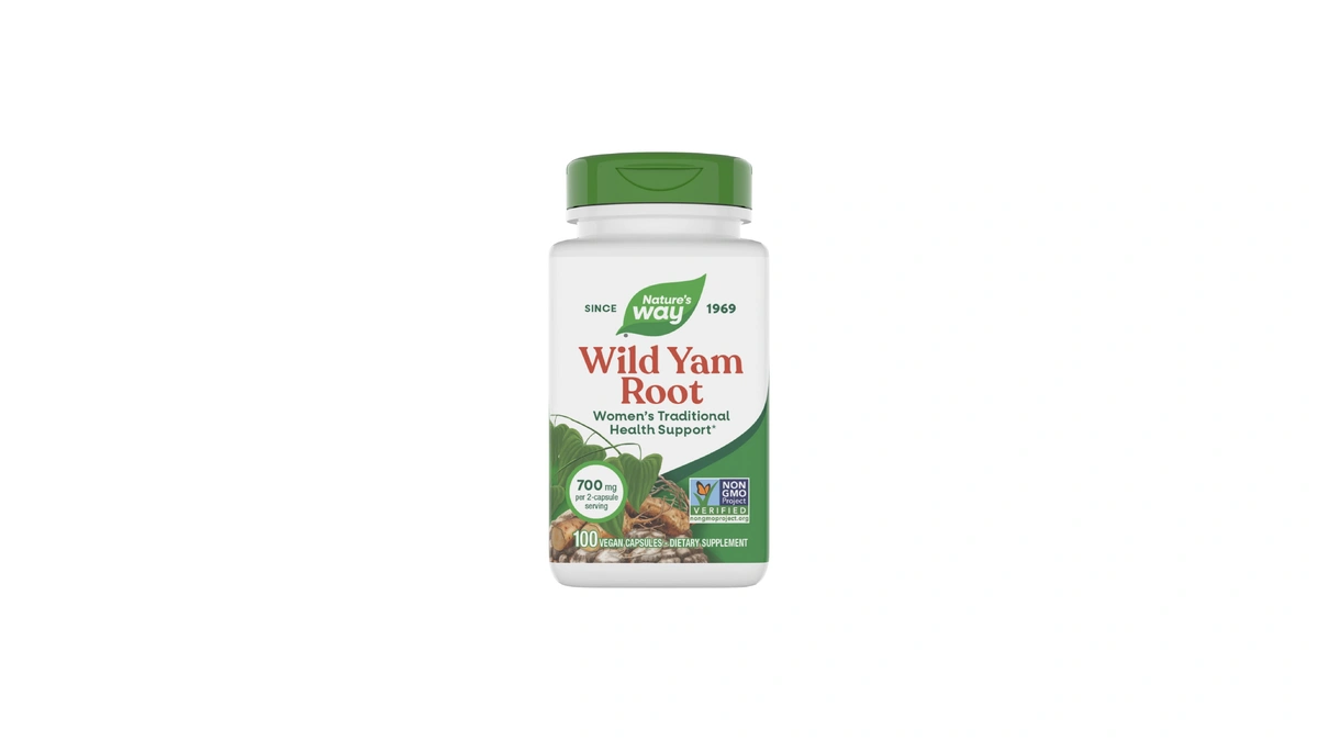 Nature's Way Wild Yam Root, Traditional Women's Health Support*, 100