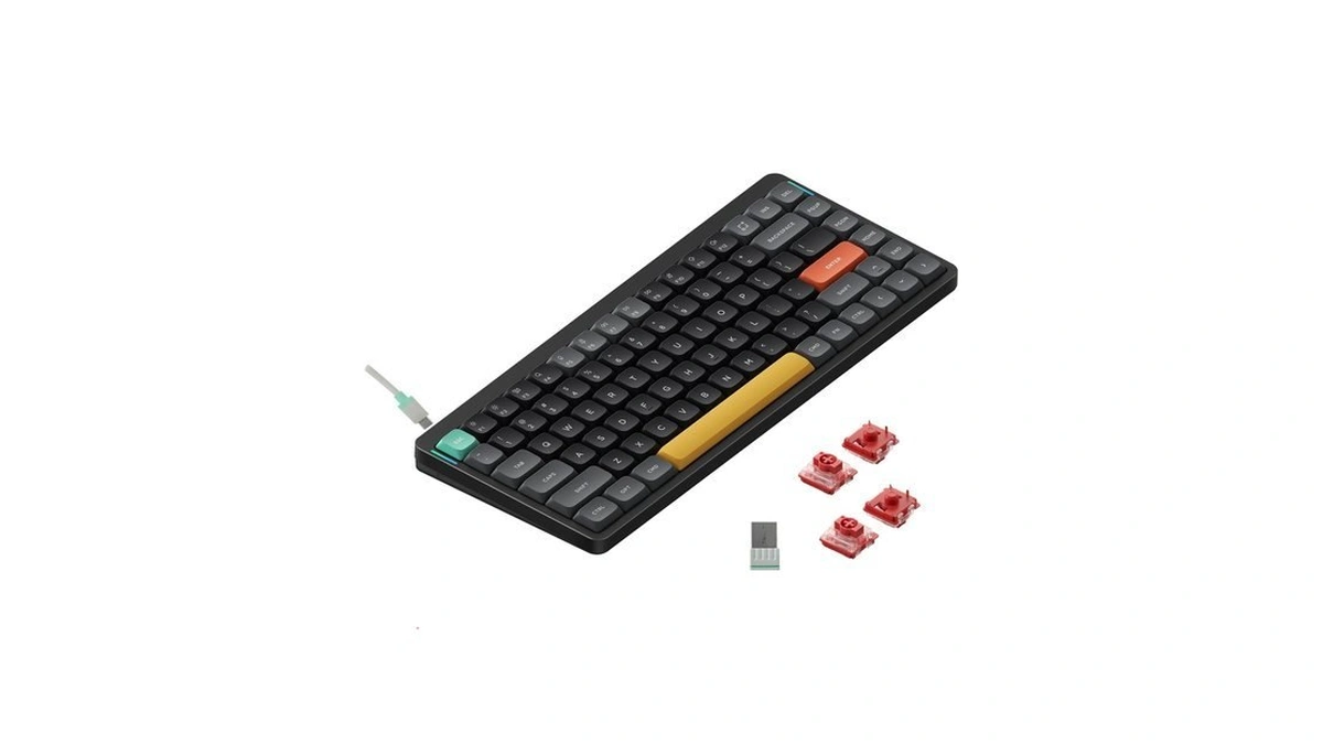Nuphy Air75 V2 Portable 75% Low Profile Mechanical Keyboard,wireless Keyboard,supports