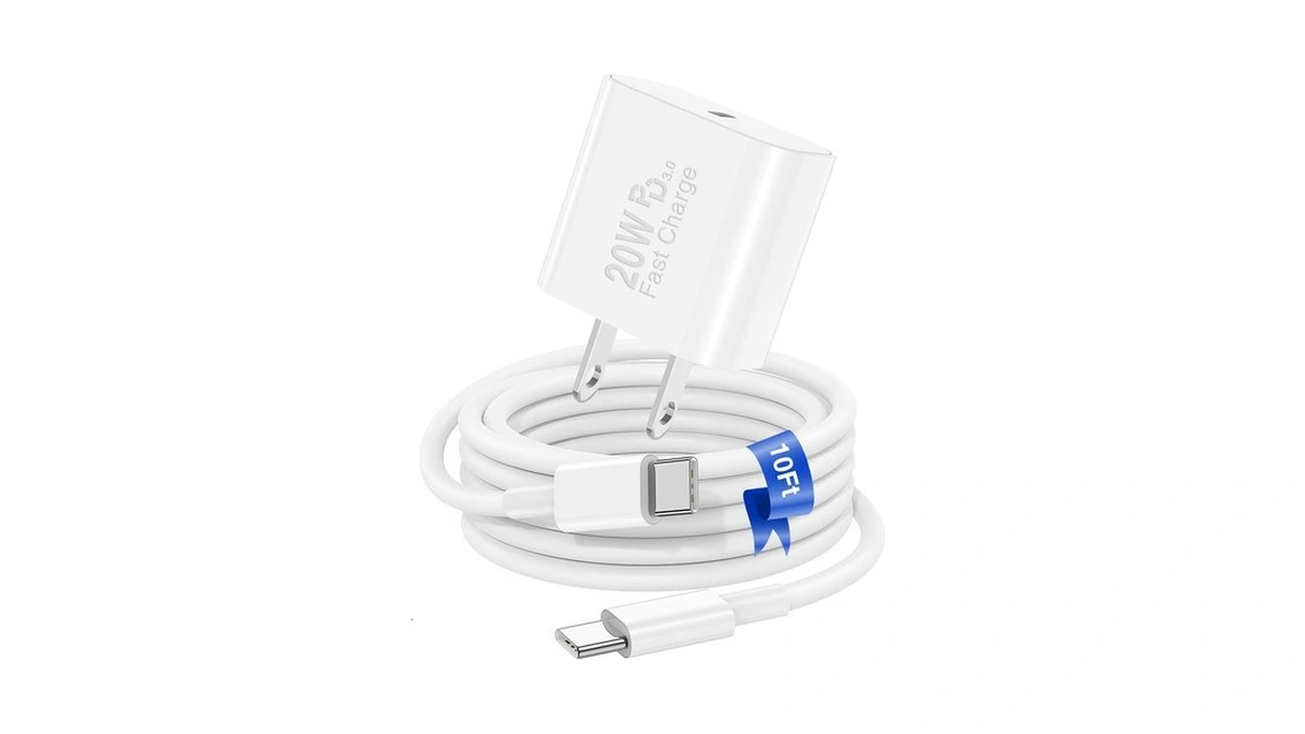 Iphone 17 16 15 Fast Charger Block And 10ft Type