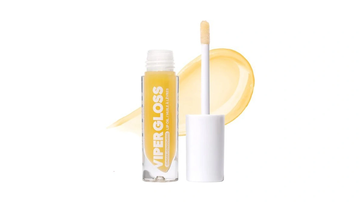 Zizia Viper Lip Gloss - Non-sticky Finish, Hydrating Lip Oil,