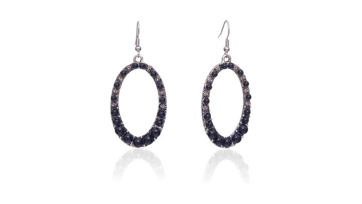 Montana West Rustic Couture's Western Concho Hoop Earrings For Women