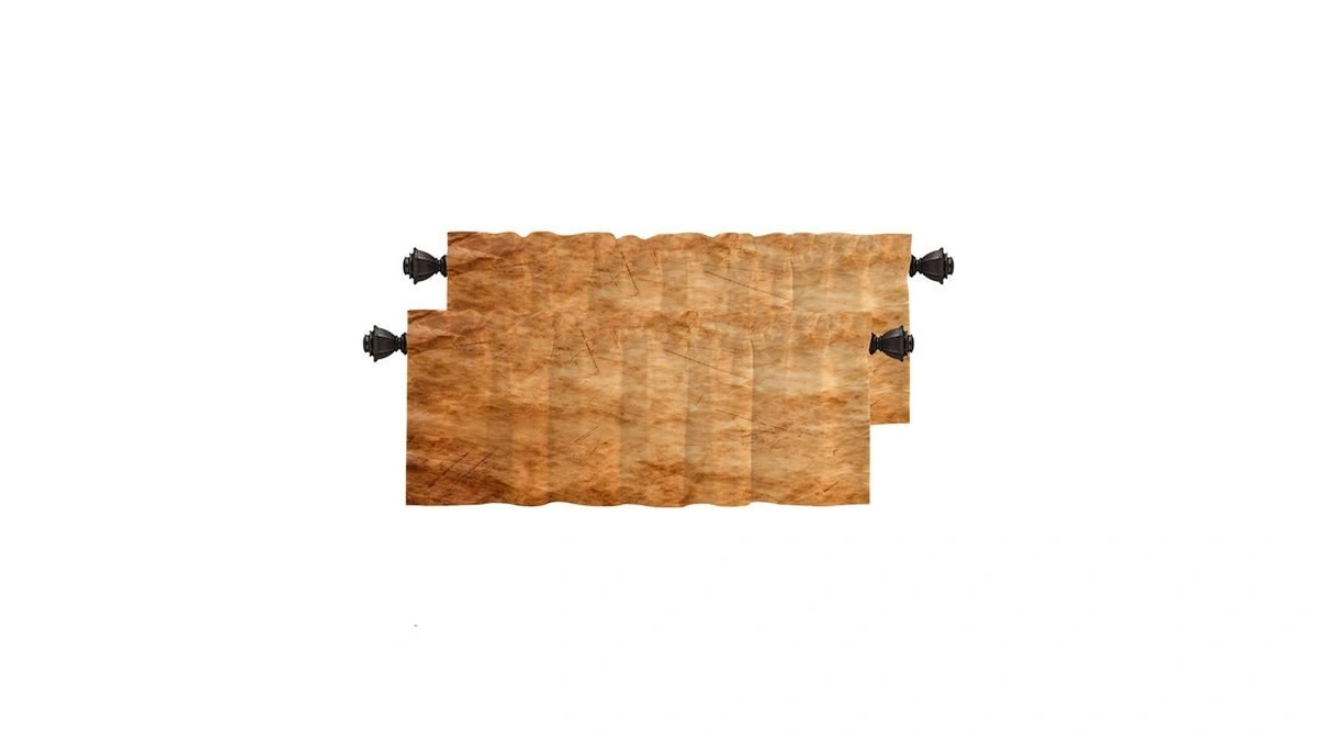 Baonews Brown Gold Modern Copper Pattern Kitchen Valances For Windows,abstract