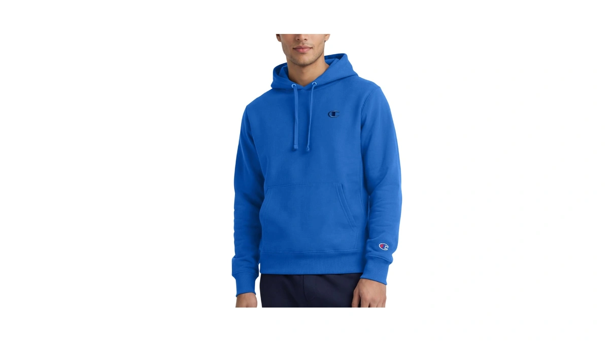 Champion Men's Powerblend Pullover Hoodie, Standard Fit, Midweight Fleece, Nebulas