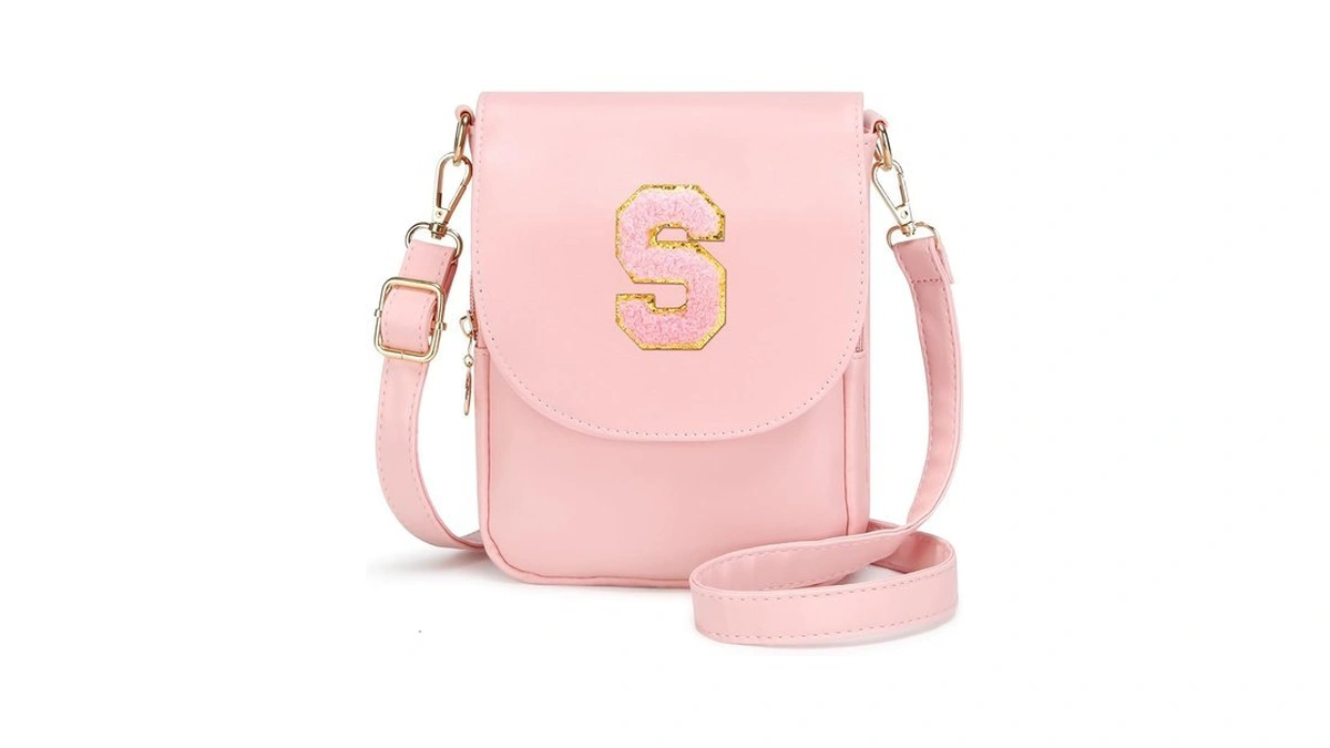 Cozystep Initial Crossbody Bags Toddler Purse For Girls Pu Leather