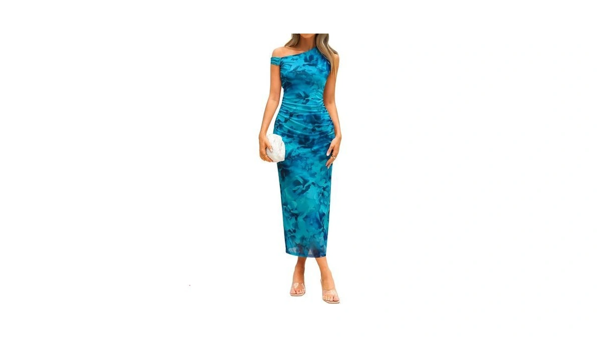 Simplee Womens Summer Wedding Guest Floral Dr...
