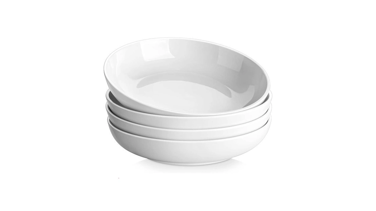 Malacasa 10" Large Pasta Bowls Set Of 4, 56 Oz
