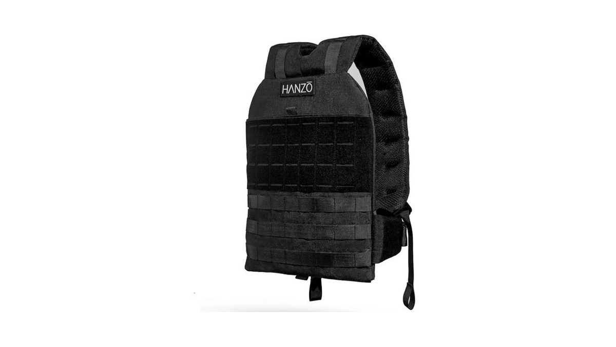 Hanzo Rucking Backpack Slim Profile Weighted Rucksack W/lower Back Support