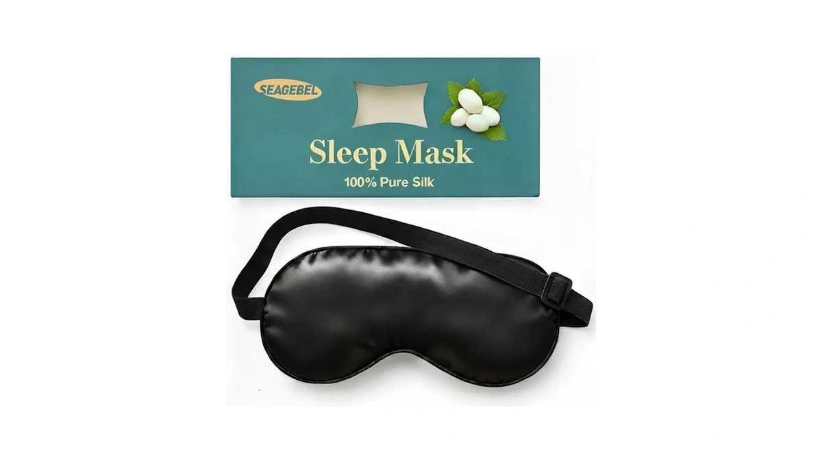 Seagebel Sleep Mask 100% Pure Mulberry Silk Eye Masks With