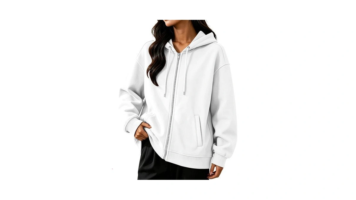 Mkdisnta Zip Up Hoodie Women 2026 Oversized Sweatshirts Jackets