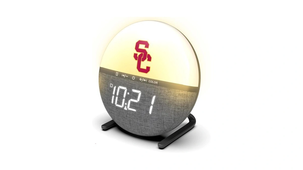 ‎soar Collegiate Sunrise Alarm Clock, Usc Trojans
