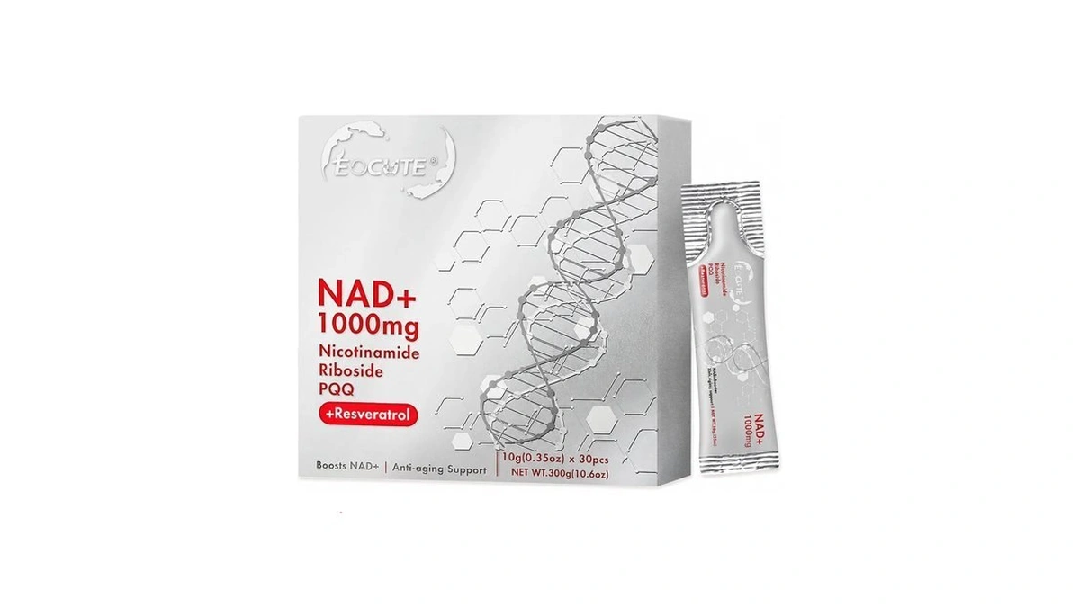 Nutranourish Nad+ Liquid Supplement 30pcs, 1000mg High Absorption Nicotinamide Riboside