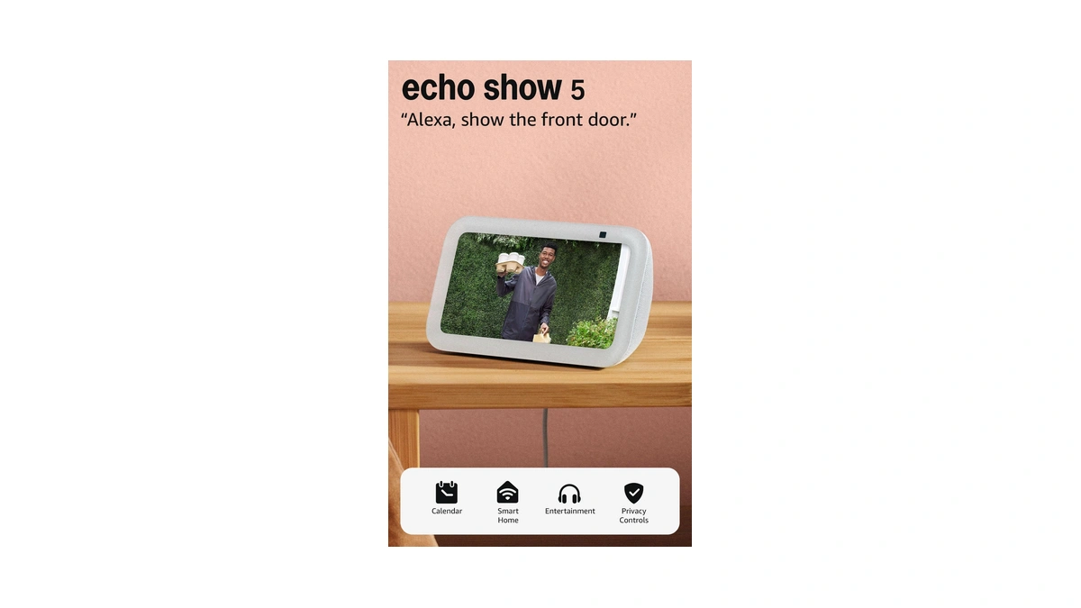 Amazon Echo Show 5 (newest Model), Smart Display, Designed For