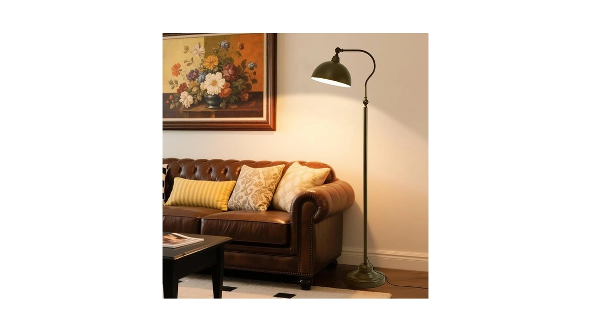 Bright Reading Floor Lamp With Remote And Blu...