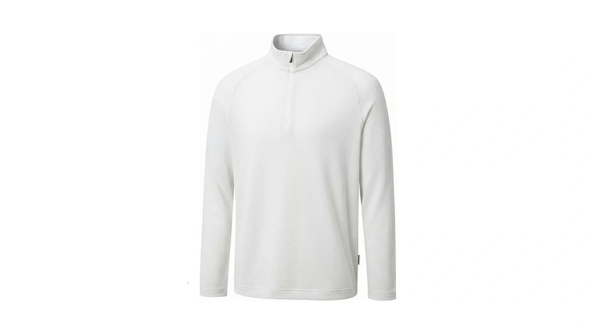Frevontica Men's Quarter Zip Mock Neck Golf Pullover Moisture Wicking