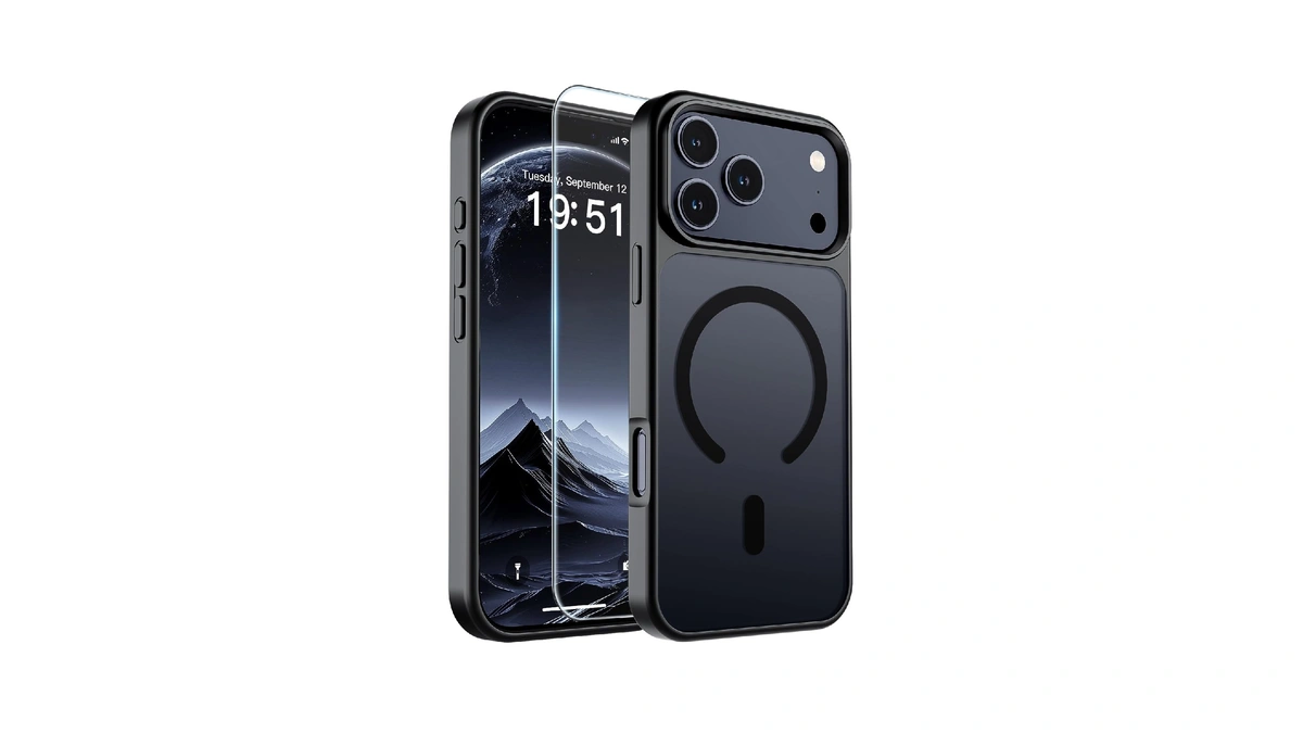 Supfine Magnetic For Iphone 17 Pro Max Case Black