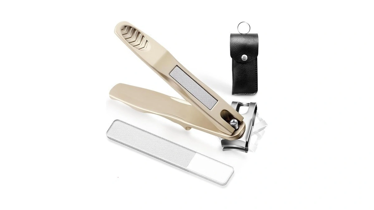 Illfer 360° Rotating Nail Clipper For Elderly With Thick Hard