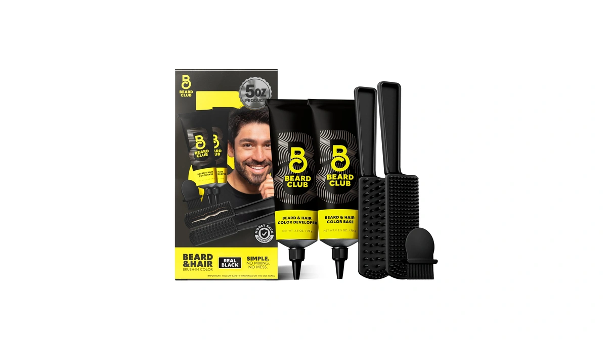 The Beard Club Permanent Hair & Beard Dye For Men