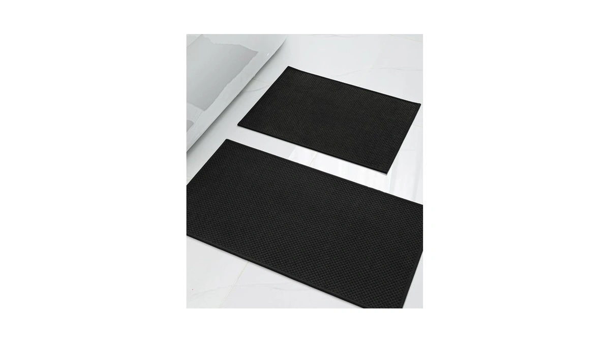 Yihouse Bathroom Rug Sets 2 Piece, Ultra Thin Quick Dry