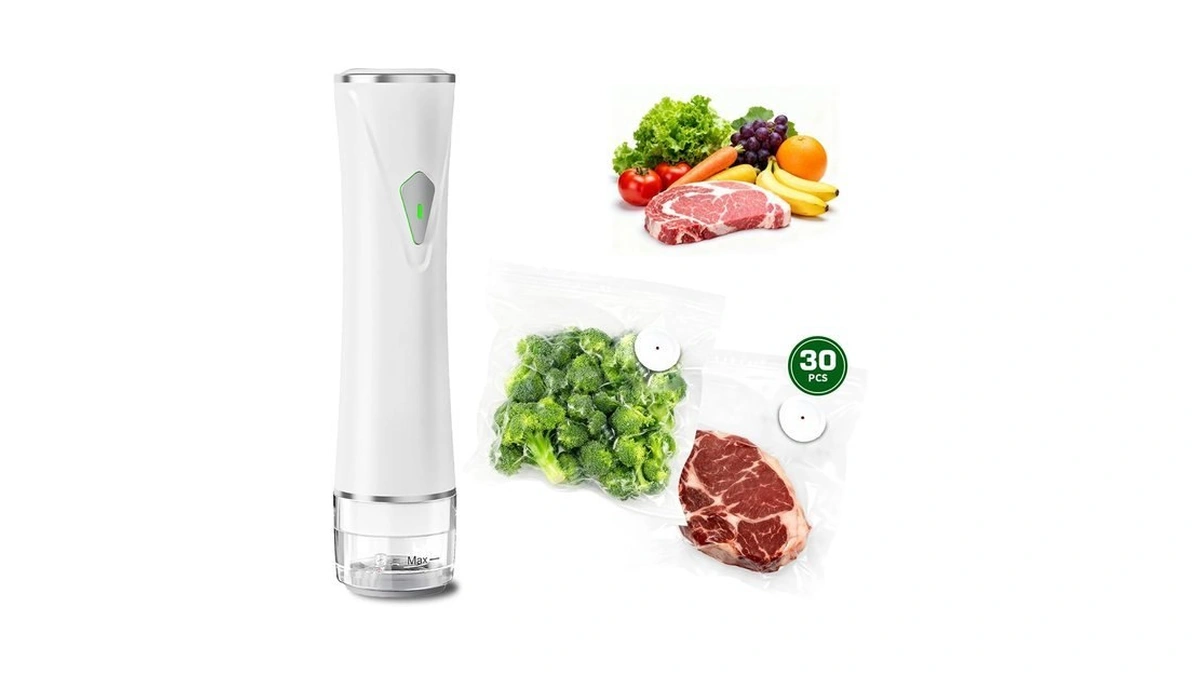 Sihuadon Compact Vacuum Sealer For Food, Portable Handheld Vacuum Sealer
