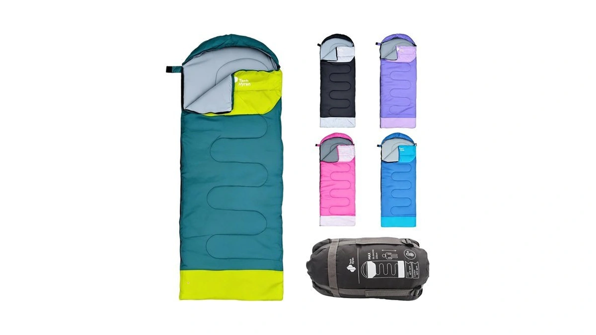 Sleeping Bag For Adult Camping Backpacking Warm & Cold Weather