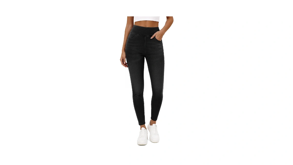 Copyleaf Stretchy Jeans For Women With Pockets High Waisted Skinny