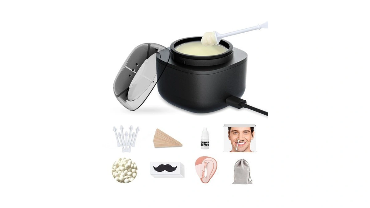 Suerbeaty Nose Wax Kit Men, Nose And Ear Hair Waxing