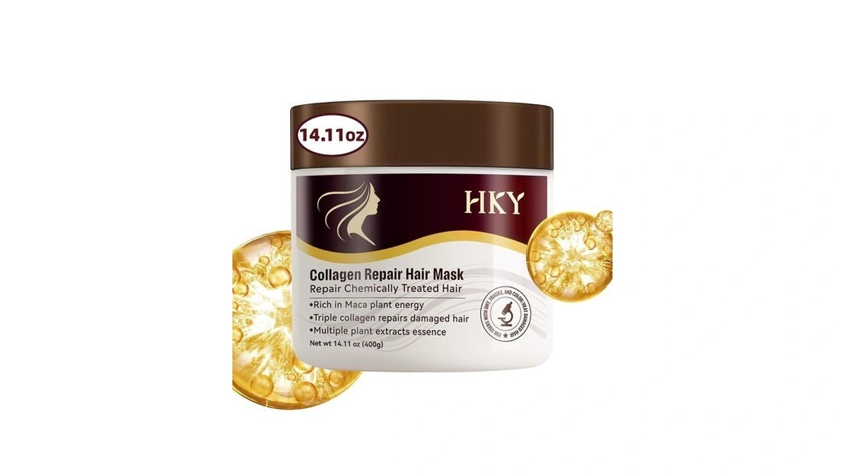 Hky Hair Treatment Collagen Hair Mask Deep Conditioner Hair Care