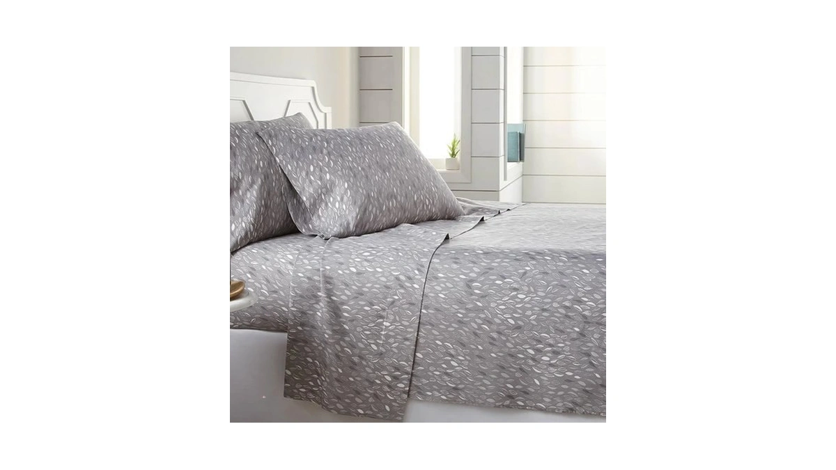 Botanical Printed Sheets Set 15 Inch Deep Pocket Sheets Twin