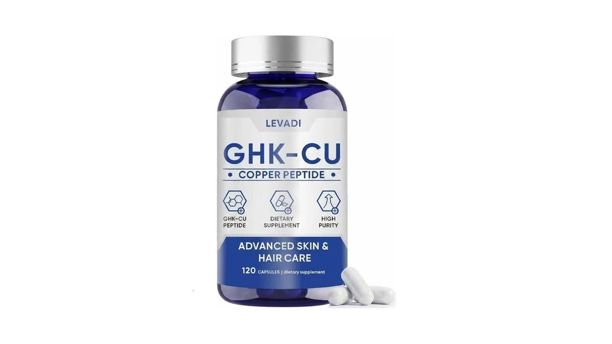 Levadi Ghk-cu Copper Peptide Supplement, 120 Vegan Capsules