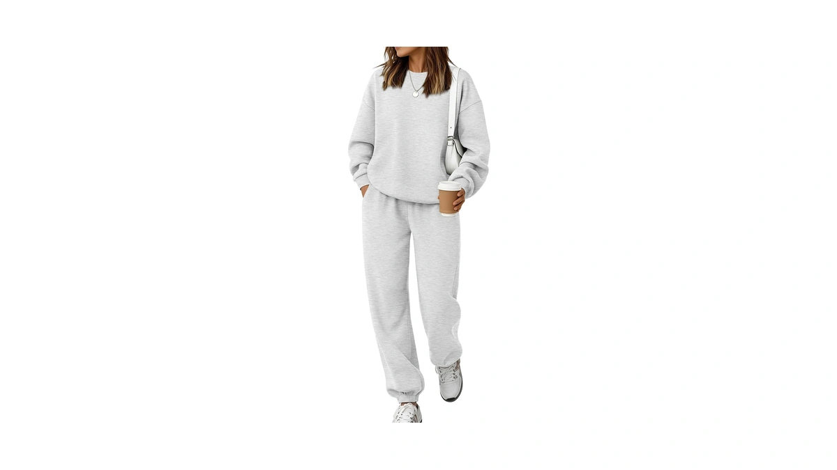 Automet Womens 2 Piece Sweatsuits Fall Outfits Matching Lounge Sets