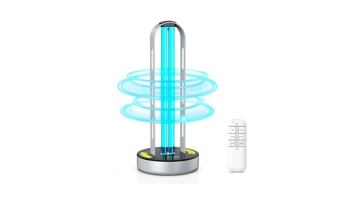 Zetawale Uv Light Sanitizer, 100w Ultraviolet Lamp With Remote Control