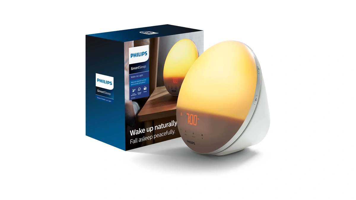 Philips Smartsleep Wake-up Light, Colored Sunrise And Sunset Simulation, 5