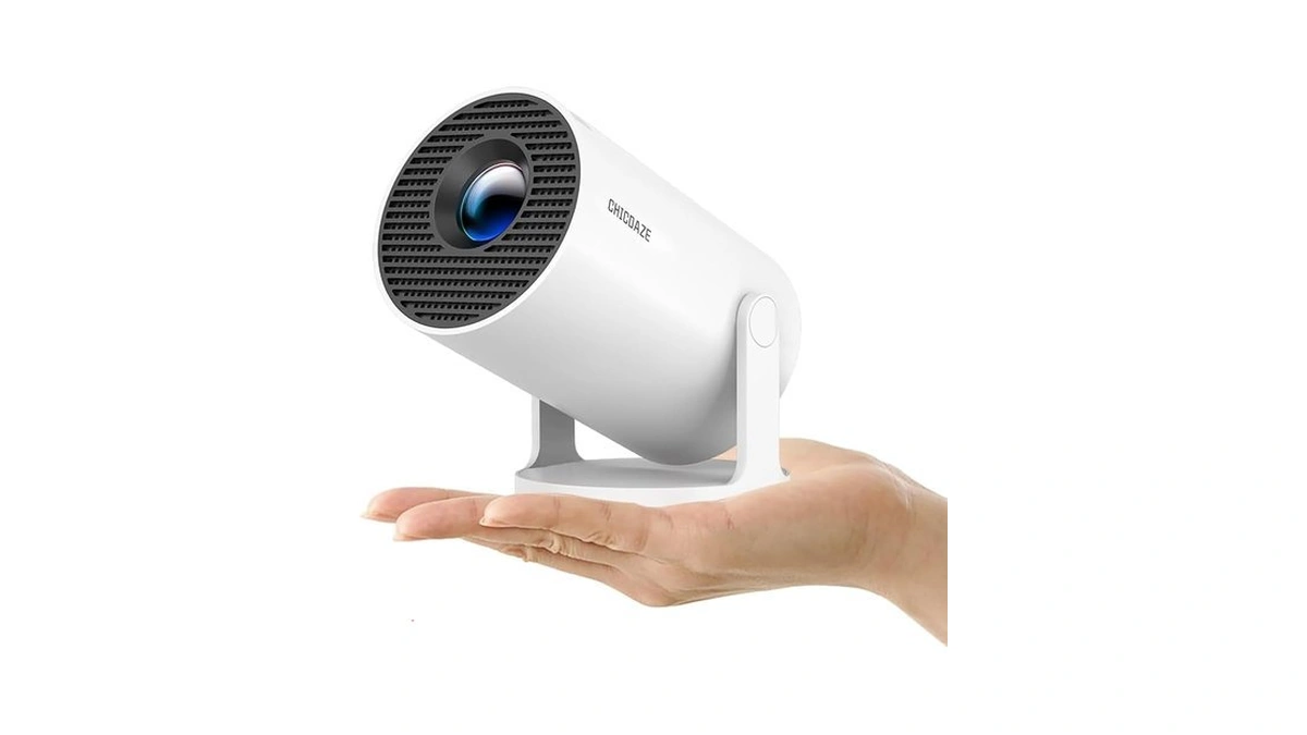 Mini Projector, Portable Projector With Wifi 6 And Bluetooth 5.4,