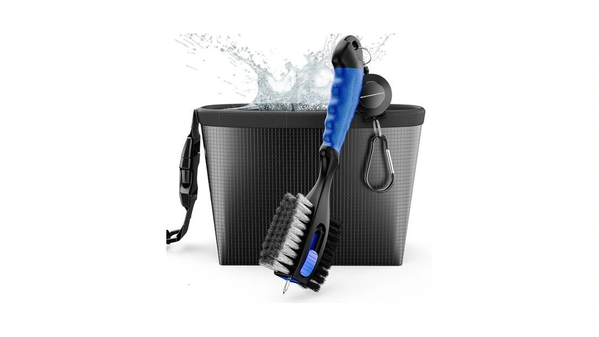 Thiodoon 2 Pack Golf Club Brushes And Golf Ball Cleaning