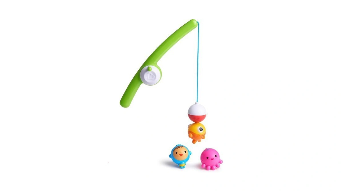 Munchkin® Fishin'™ Magnetic Baby And Toddler Bath Toy, 4pc Set