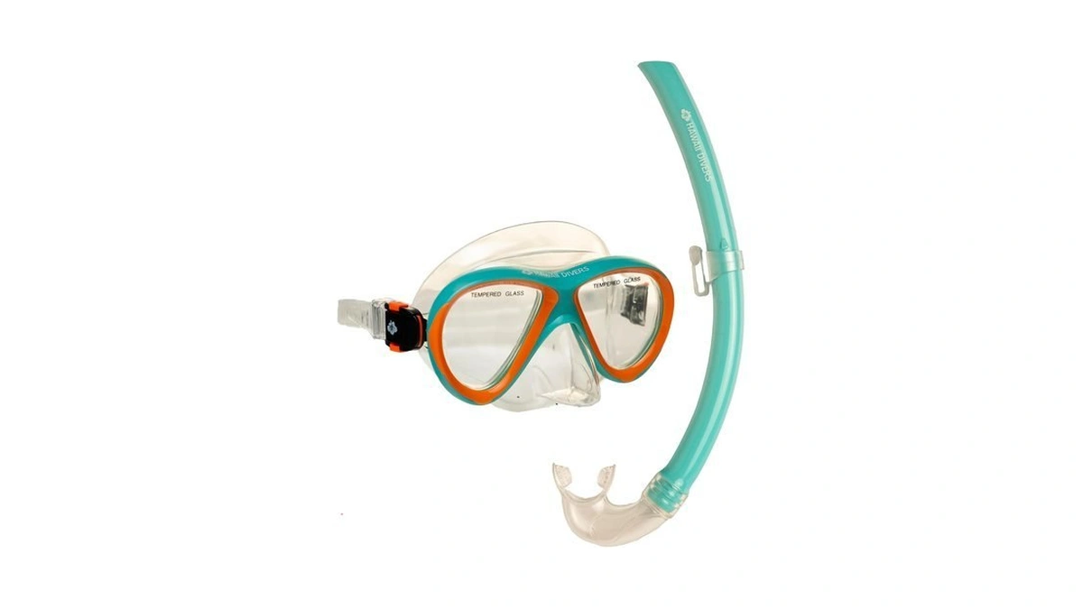 Hawaii Divers Guppy Kids Snorkel Combo - Mask And Snorkel