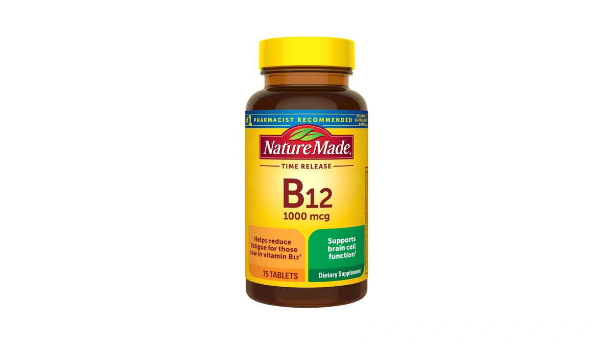 Nature Made Vitamin B12 1000 Mcg Time Release Tablets, 75