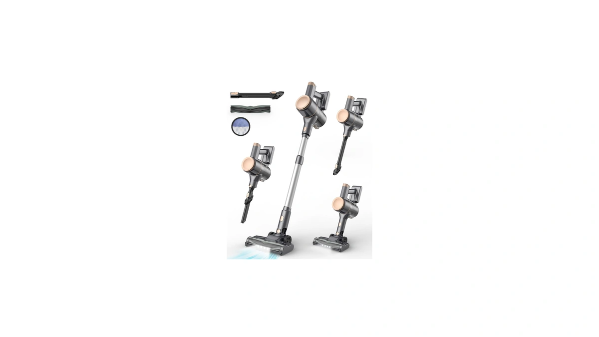 Uml0 N8 Cordless Vacuum Cleaner,lightweight Stick Vacuum With Powerful Suction,2200mah