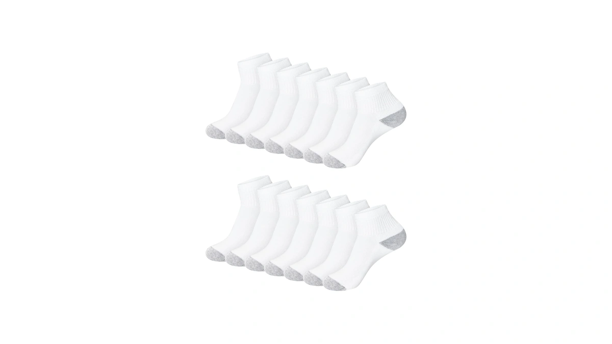 Hanes Womens Value Pack, Ankle Soft Moisture-wicking Socks, Available In
