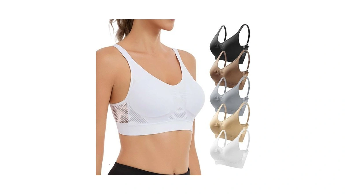 Breathable Anti-sagging Sports Bras For Women No Underwire Soft Bra
