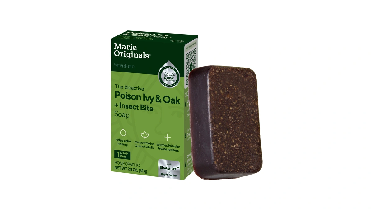 Marie Originals Poison Ivy Soap, Oak Wash Bar, Natural Itch